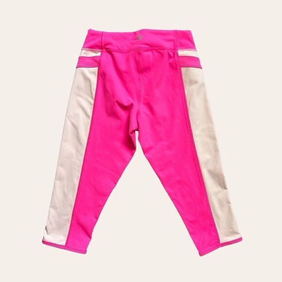 Lululemon Heat it Up Crop Pink‎ - Picture 4 of 6